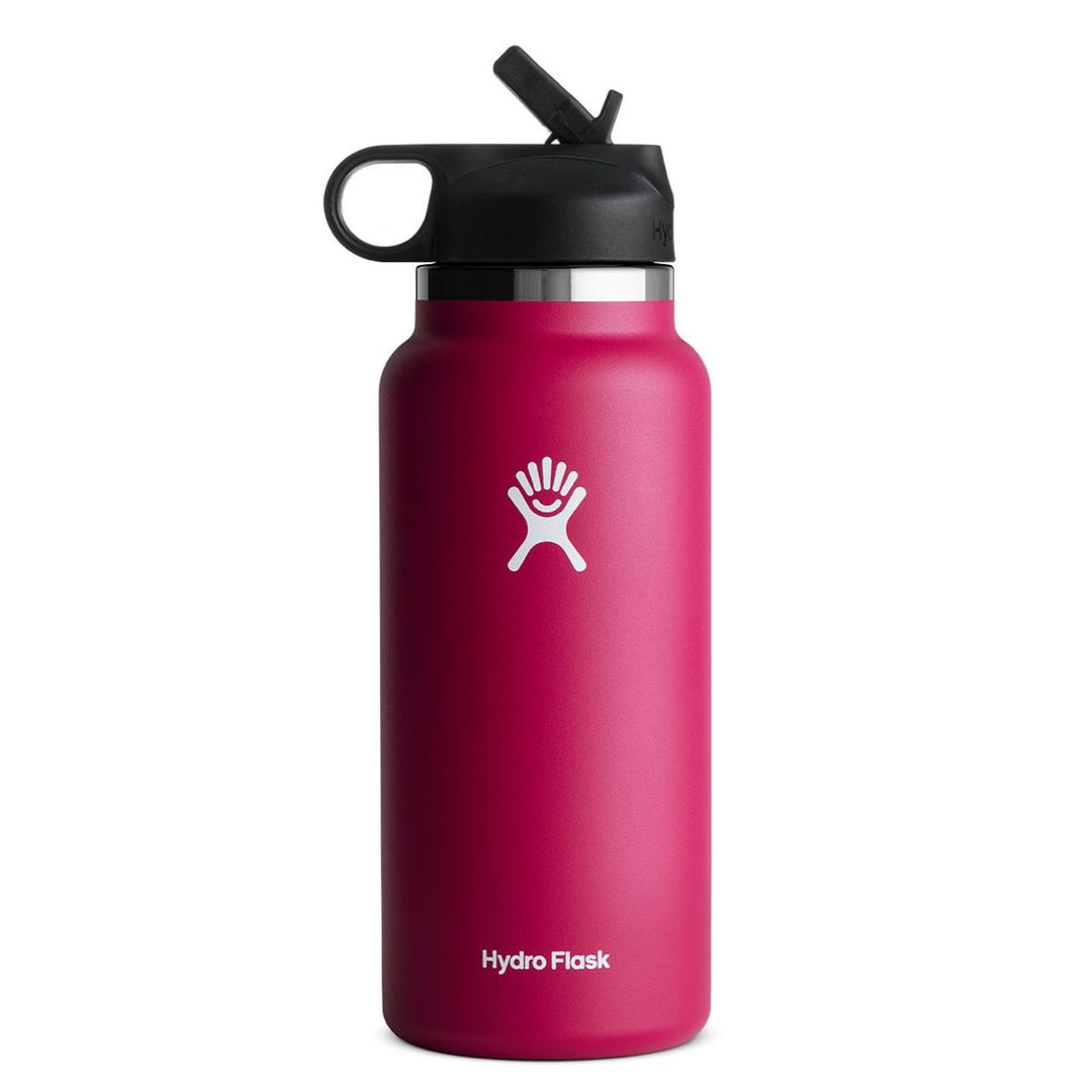 Hydro Flask Water Bottle 32 oz Wide Mouth with Straw Lid - Snapper