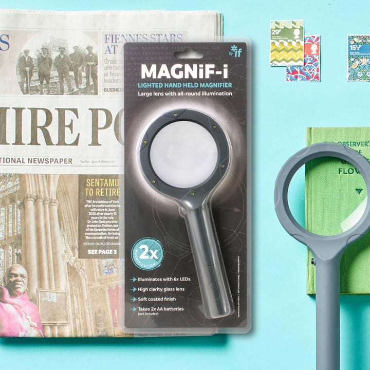 IF USA Tool Magnif-i Hand Held Lighted Magnifier