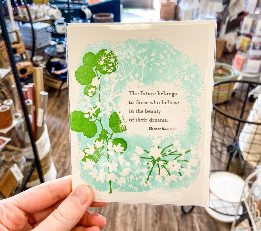 ilee paper goods Card Eleanore Quote Card