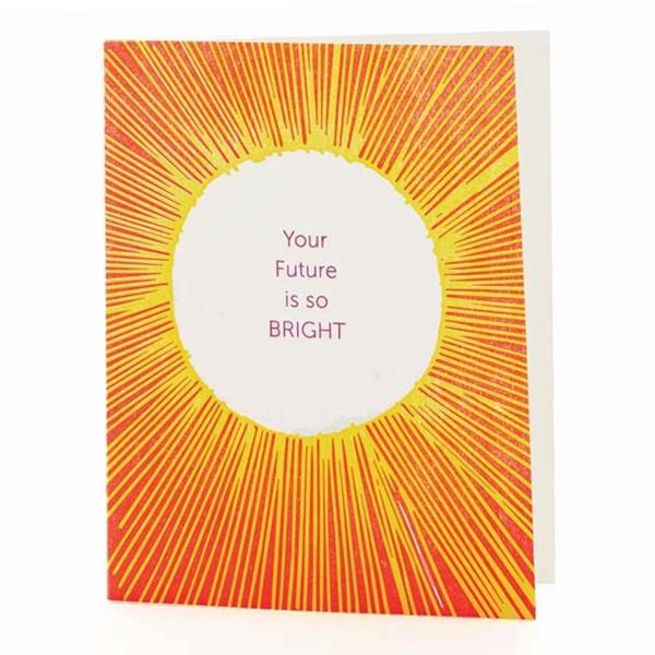 ilee paper goods Card Sun You're Future is So Bright Card