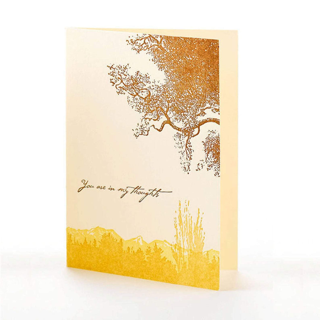 ilee paper goods Card Trees "You're in my thoughts" Card