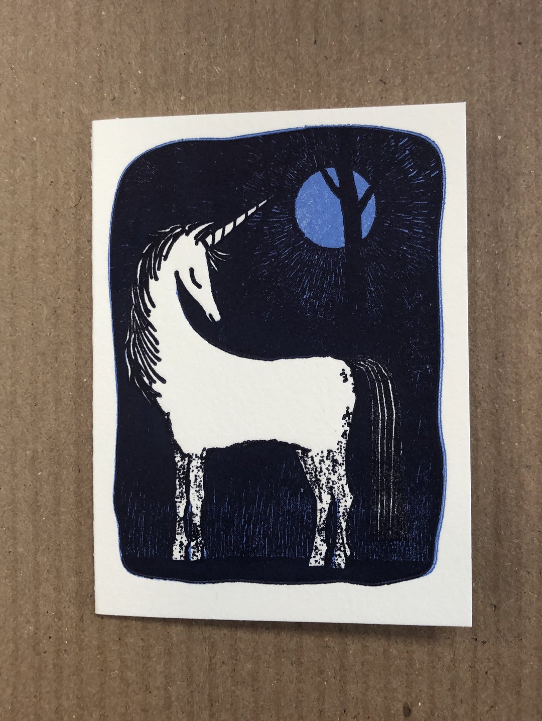 ilee paper goods Enclosure Card Unicorn in the Moonlight Enclosure Card