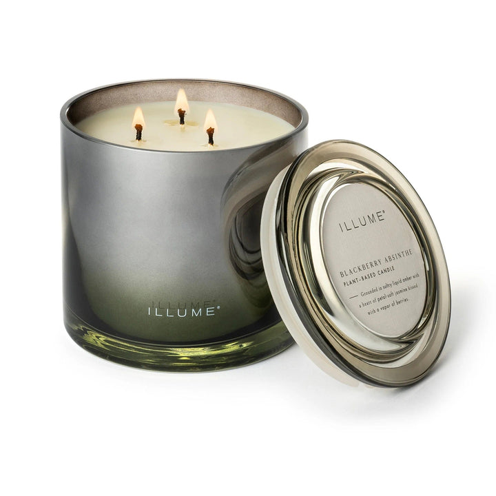 Illume Candle Blackberry Absinthe Statement Glass Candle