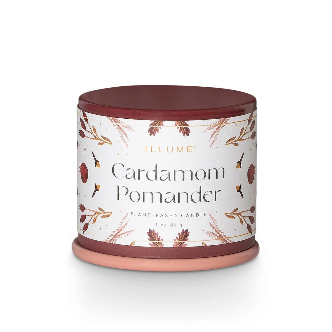 Illume Candle Cardamom Pomander Demi Vanity Tin