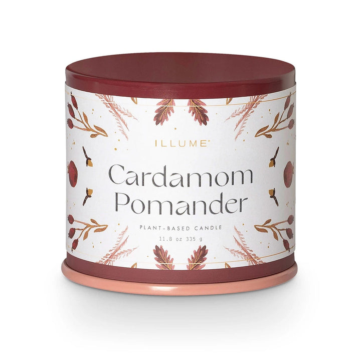 Illume Candle Cardamom Pomander Vanity Tin