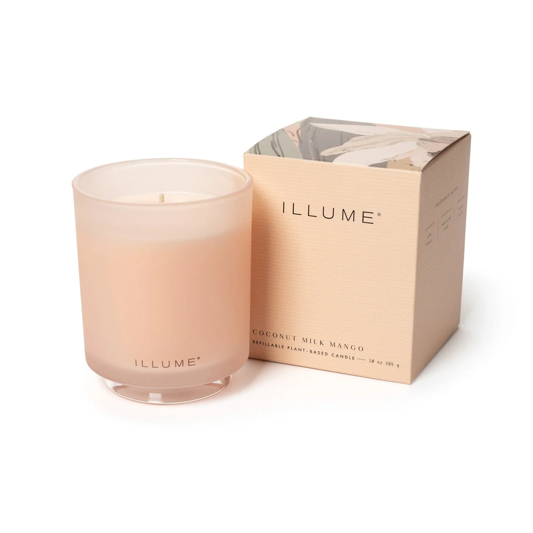 Illume Candle Coconut Milk Mango Boxed Glass Candle