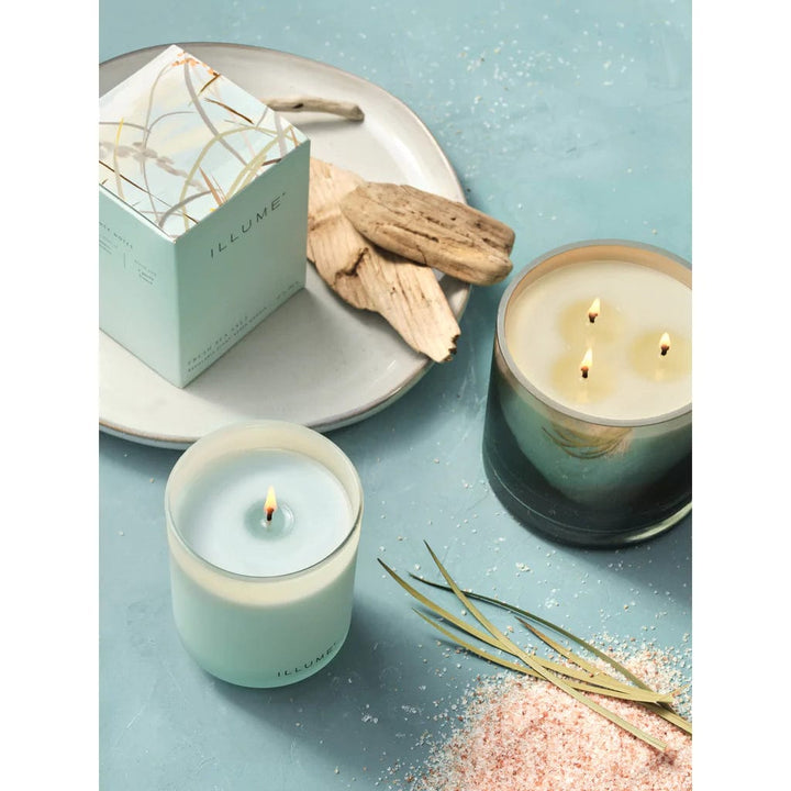 Illume Candle Fresh Sea Salt Boxed Glass Candle
