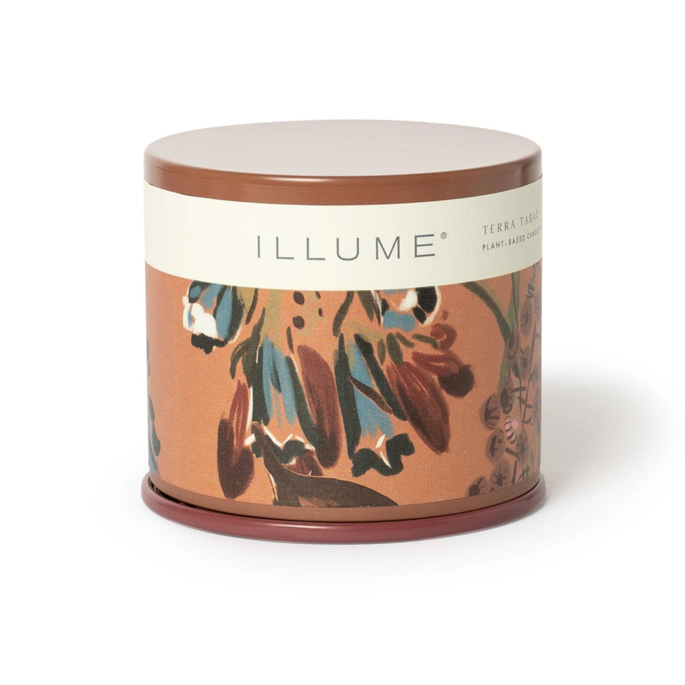 Illume Candle Terra Tabac Vanity Tin Candle