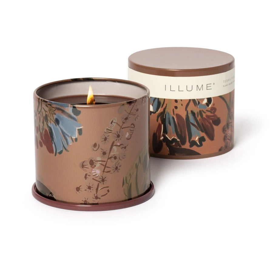 Illume Candle Terra Tabac Vanity Tin Candle