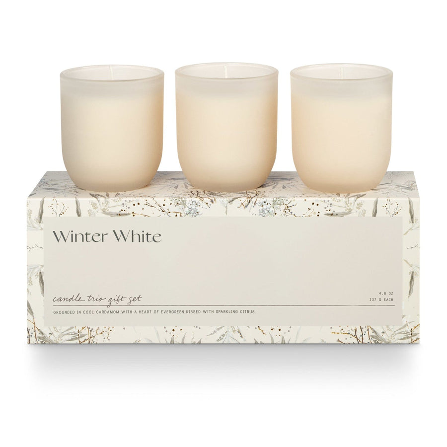 Illume Candle Winter White Candle Trio Gift Set