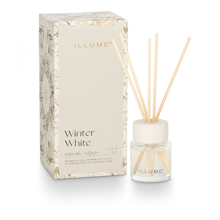 Illume Diffuser Winter White Mini Aromatic Diffuser