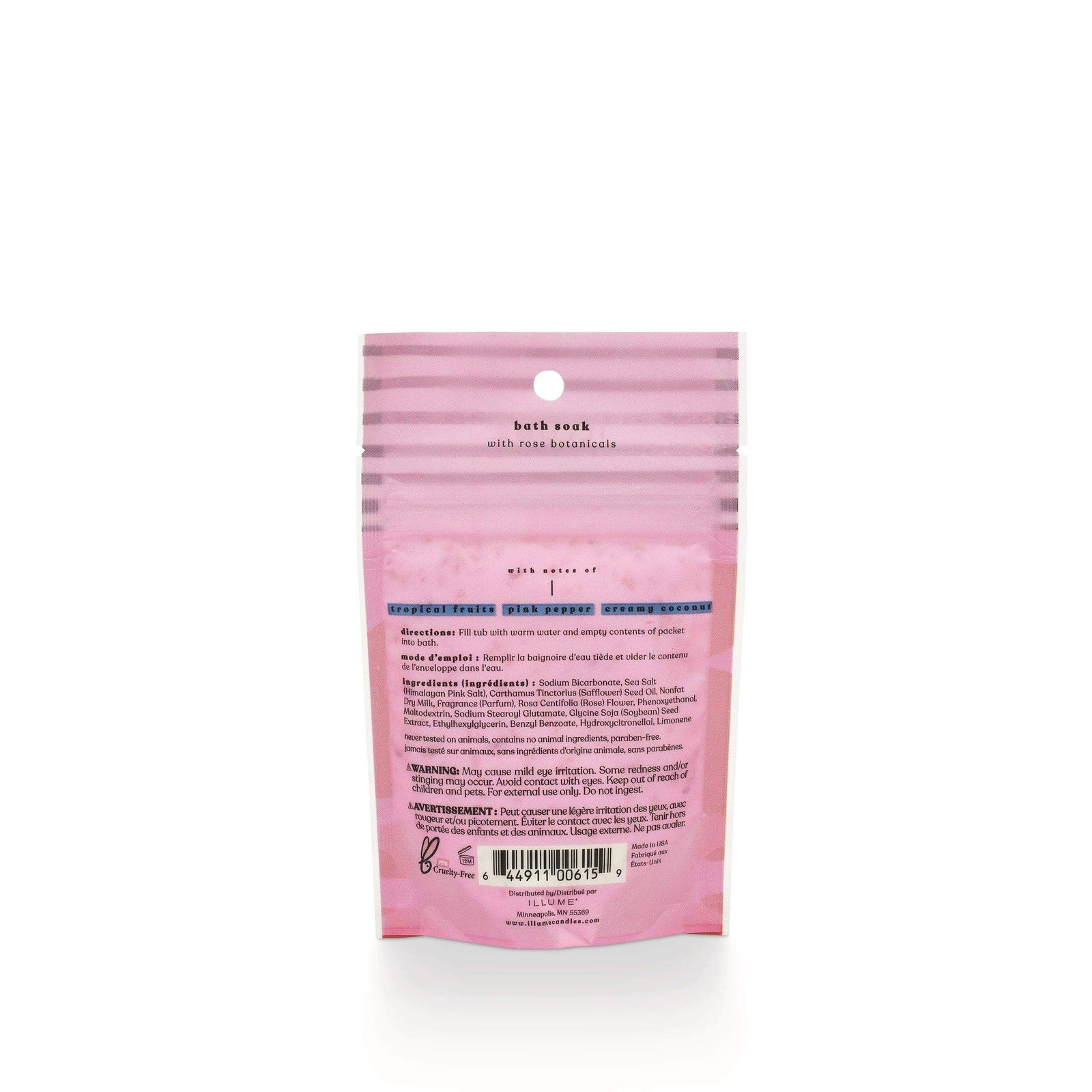Illume Lotion Pink Pepper Fruit Bath Soak