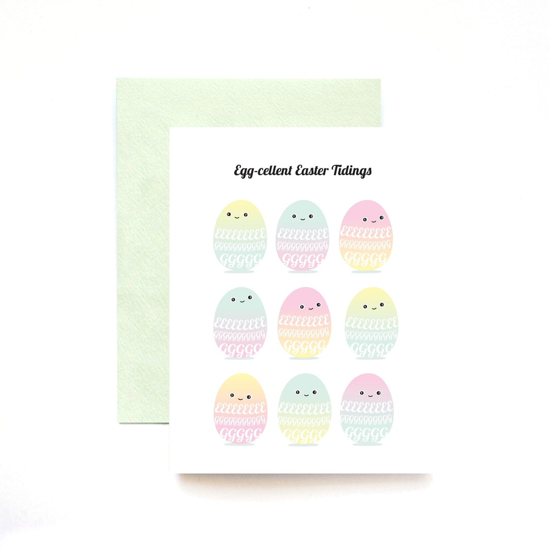 Ilootpaperie Card Egg-cellent Easter Tidings Card