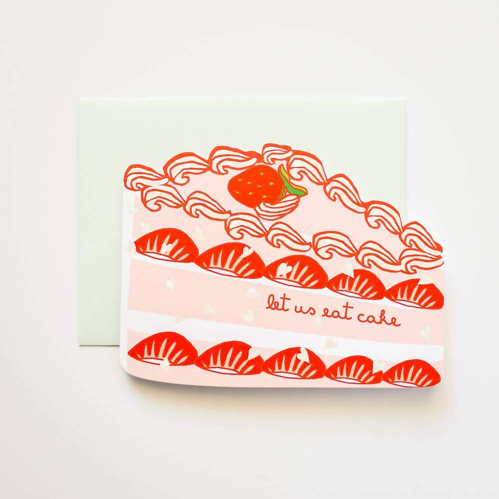 Ilootpaperie Card Let Us Eat Cake! Card