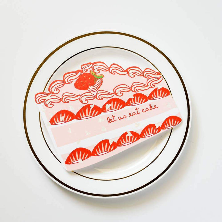 Ilootpaperie Card Let Us Eat Cake! Card
