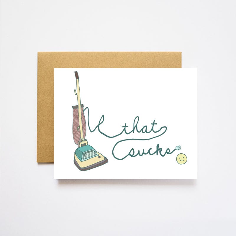 Ilootpaperie Card Vacuum That Sucks Card