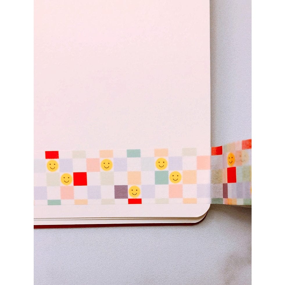 Ilootpaperie Tape Checkers and Happy Faces Washi Tape
