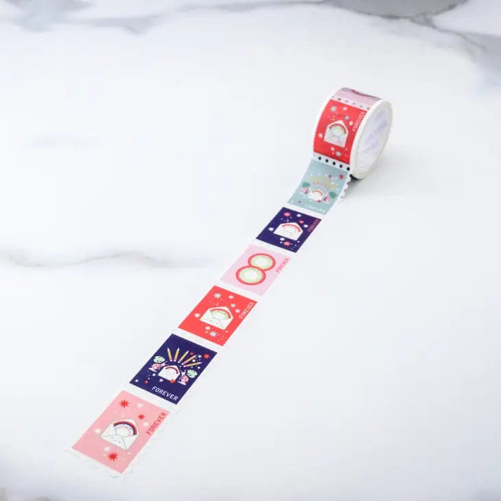 Ilootpaperie Tape Forever Snail Mail Bonanza STAMPS Washi Tape