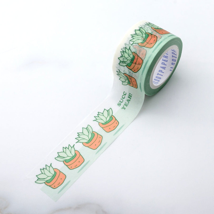 Ilootpaperie Tape Happy Succulents Washi Tape