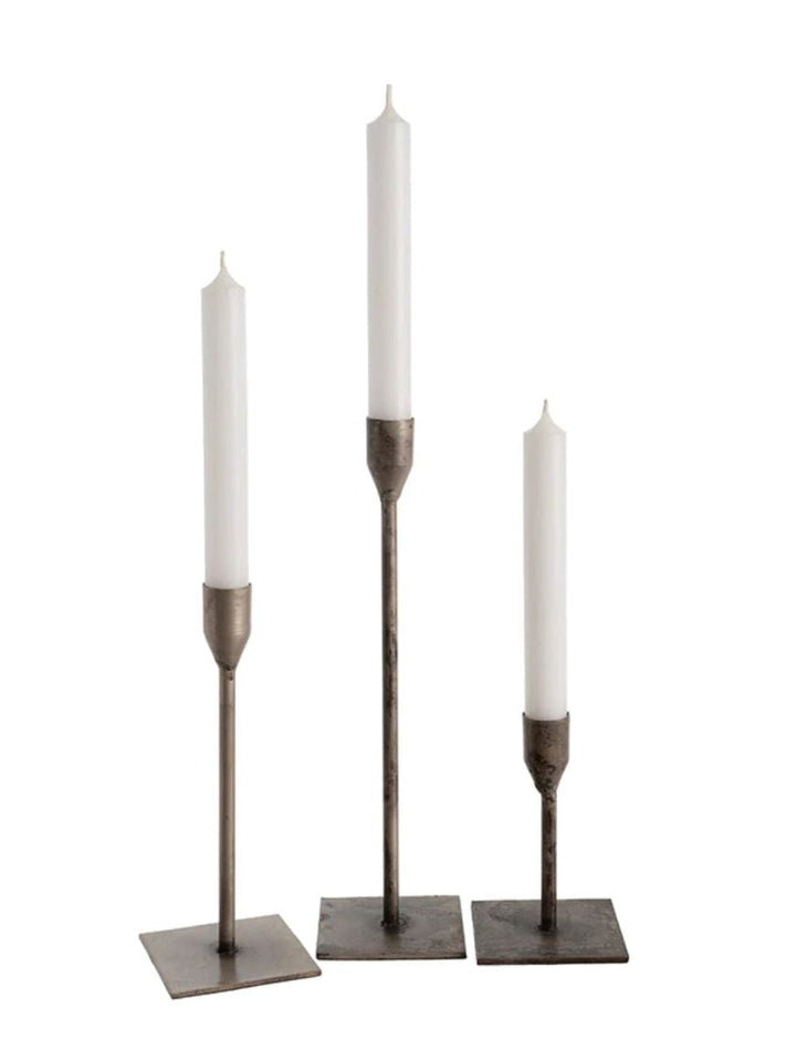 Indaba Candle Holder Bonita Candlestick - Silver