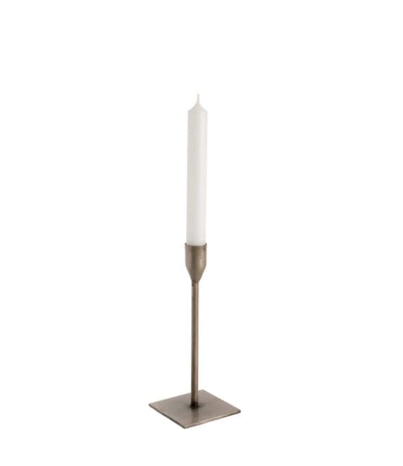 Indaba Candle Holder Medium Bonita Candlestick - Silver