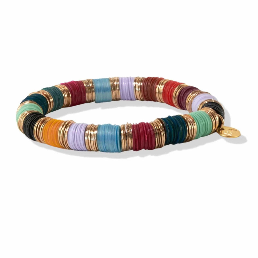 Ink + Alloy Bracelets Muted Large Sequin Stretch Bracelet
