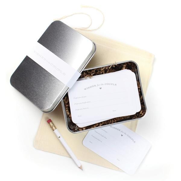 Inklings Boxed Card Set Wishes for the Couple Tin
