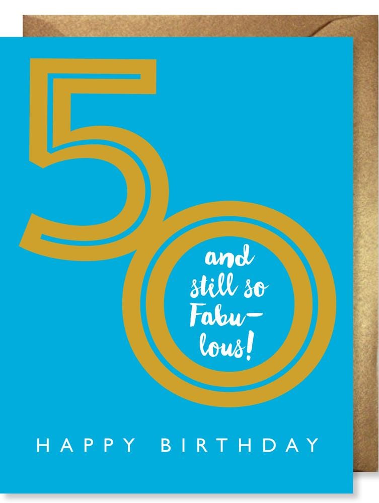 J. Falkner Card Fab 50 Card