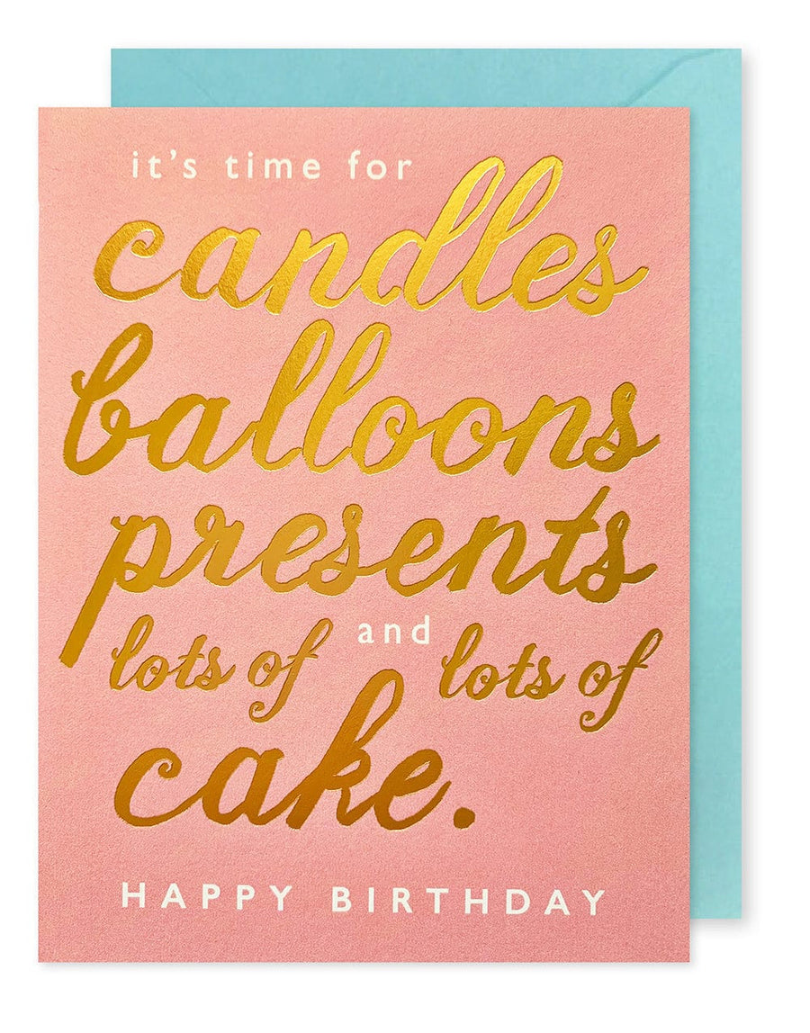 J. Falkner Card Lots of Cake Birthday Card