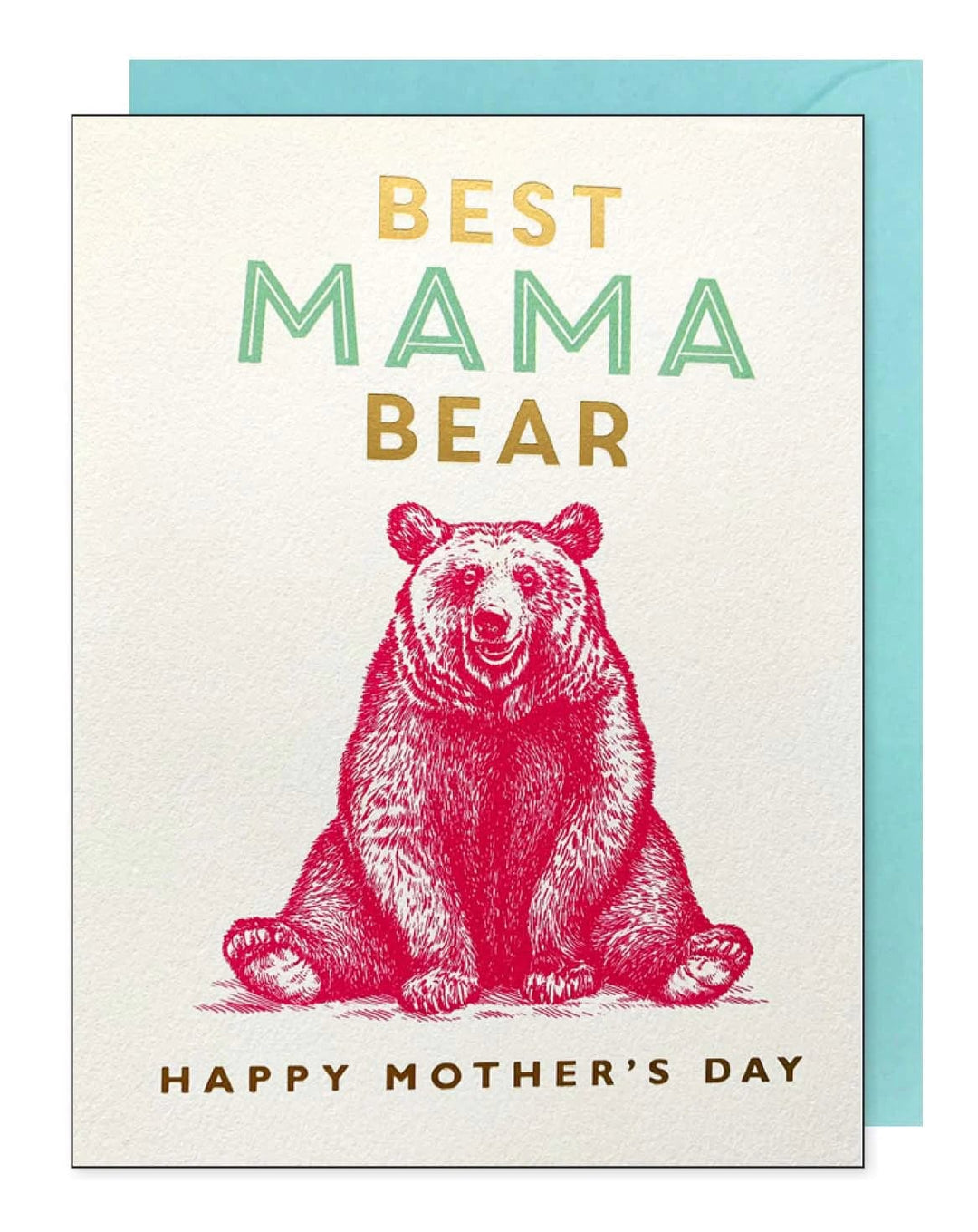 J. Falkner Card Mama Bear Mother's Day Card