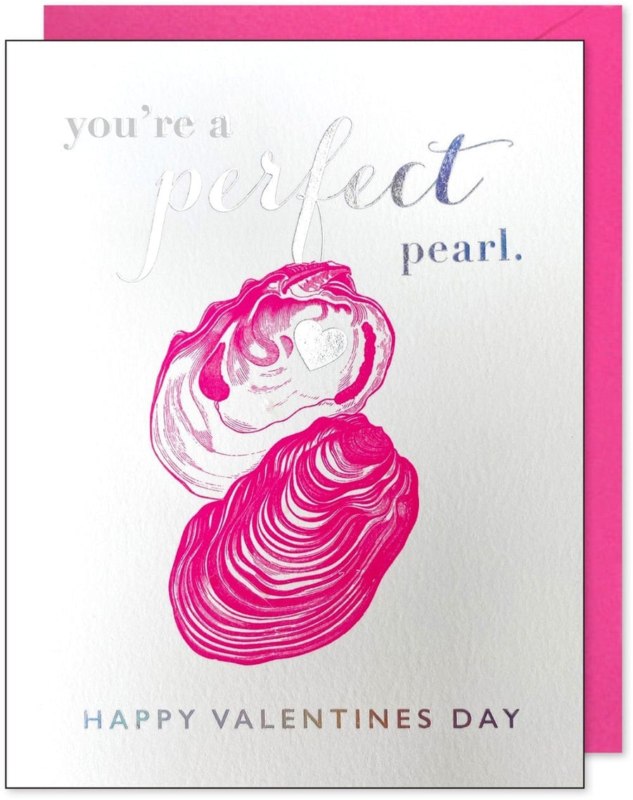 J. Falkner Card Perfect Pearl Valentine Card