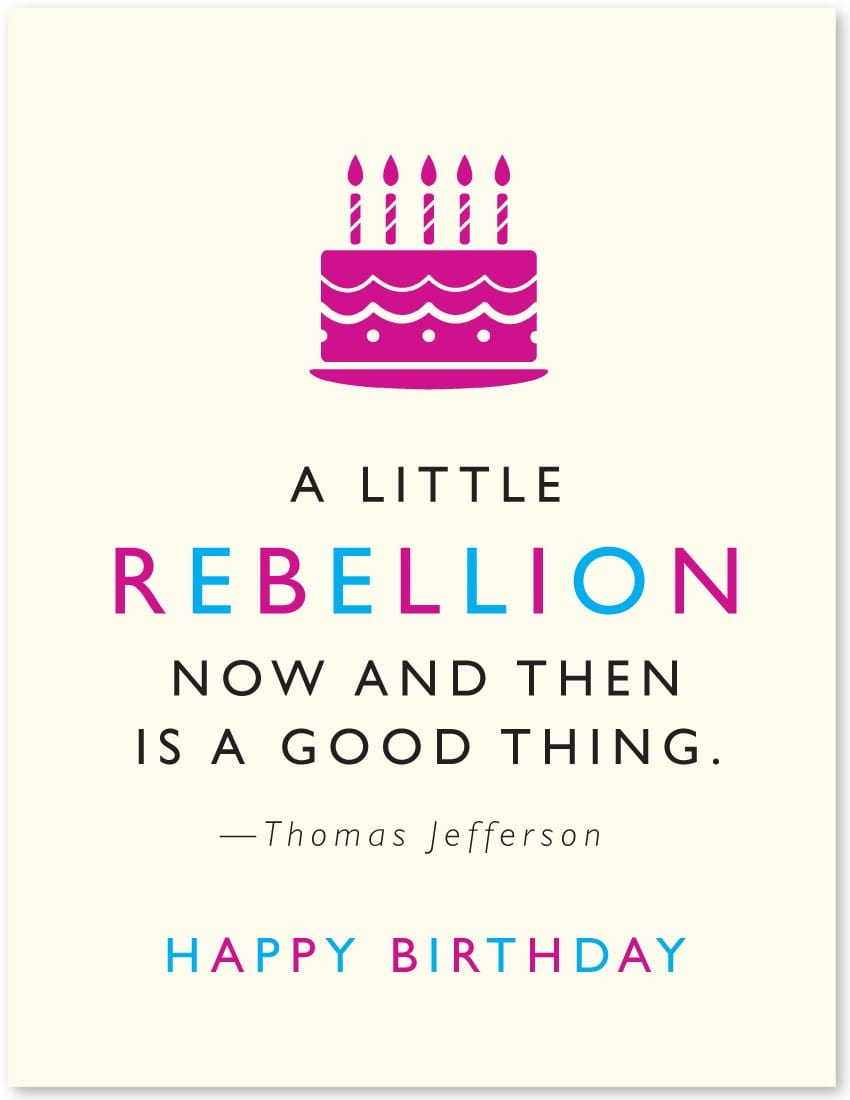 J. Falkner Card Rebellion, Birthday (Jefferson)