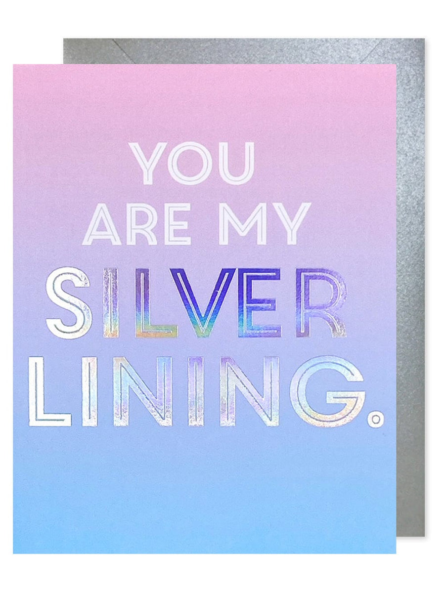 J. Falkner Card Silver Linings Friendship Card