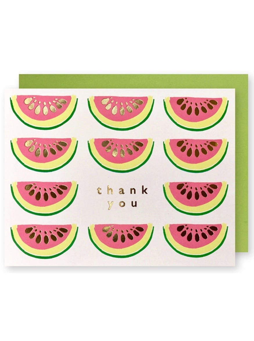 J. Falkner Card Watermelon Thank You Card