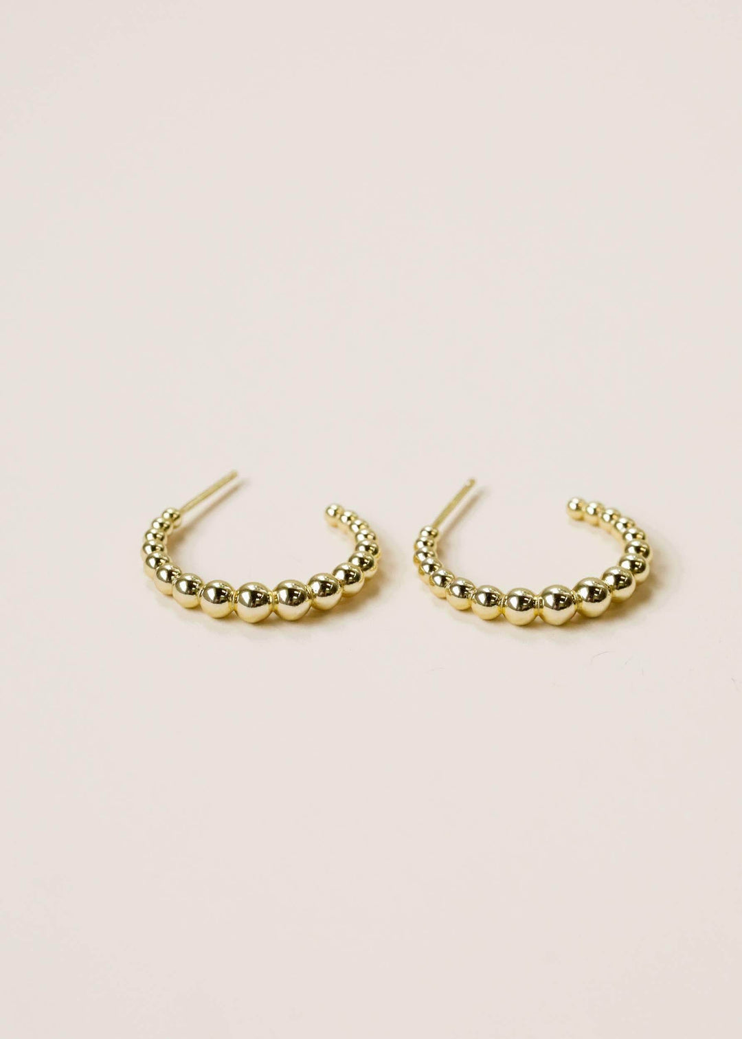 JaxKelly Earrings Ball Hoop - Large