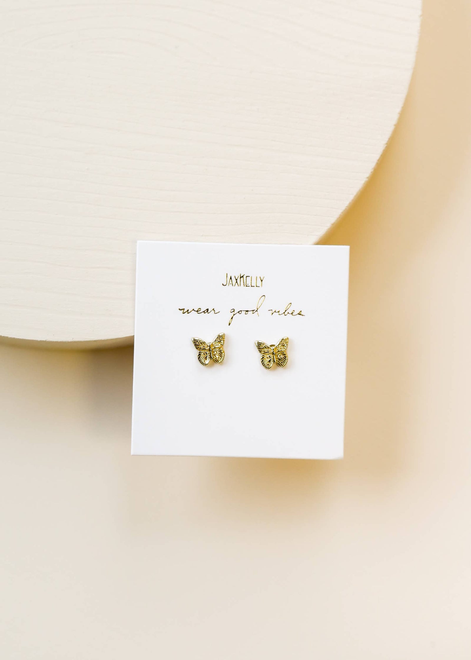 JaxKelly Jewelry Butterfly Studs