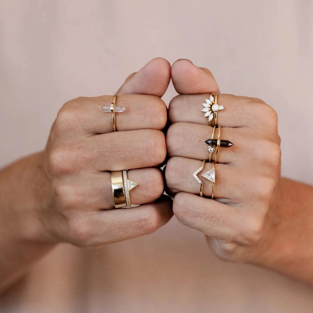 JaxKelly Ring Ring - Simple Stud