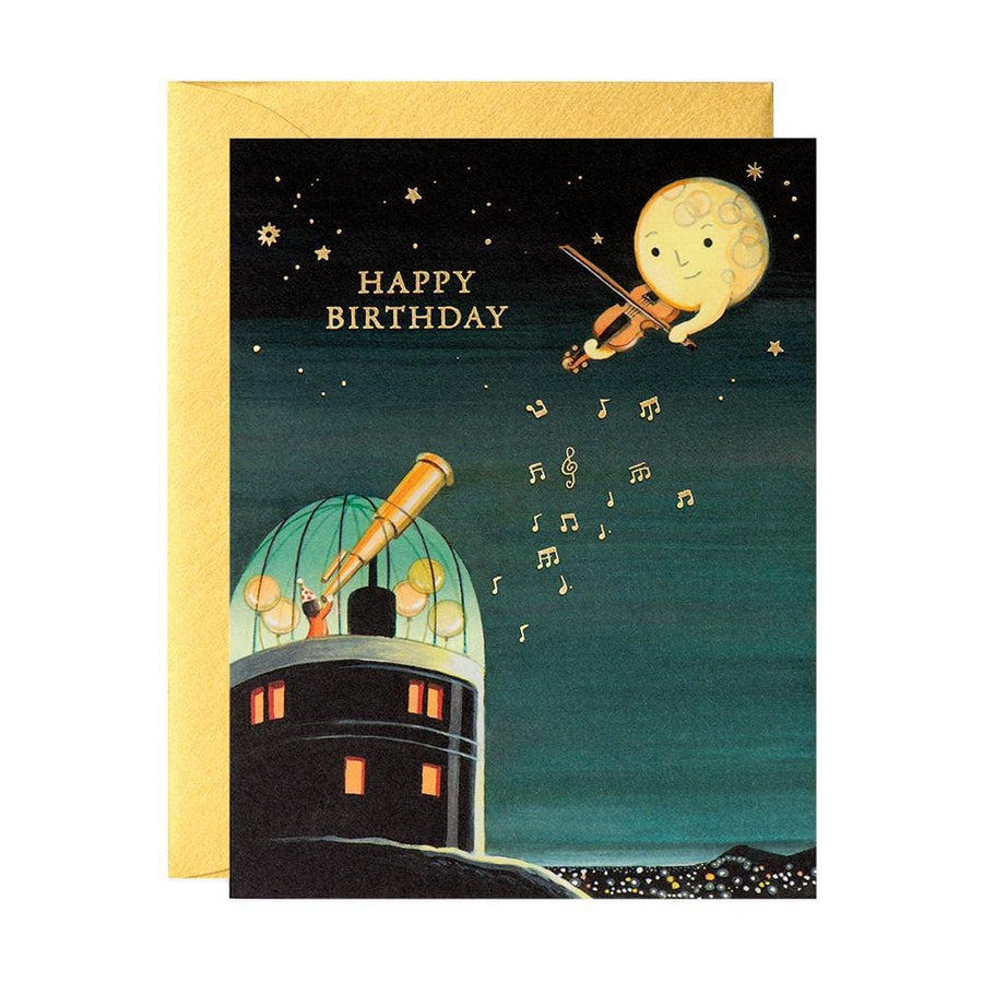 JooJoo Paper birthday card Observatory Birthday Card