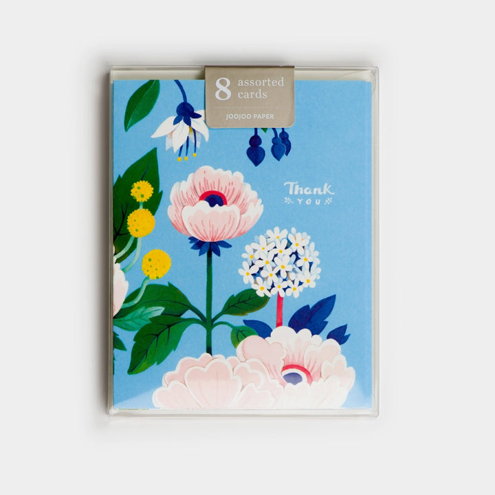 JooJoo Paper Boxed Card Set Spring Garden Card Set
