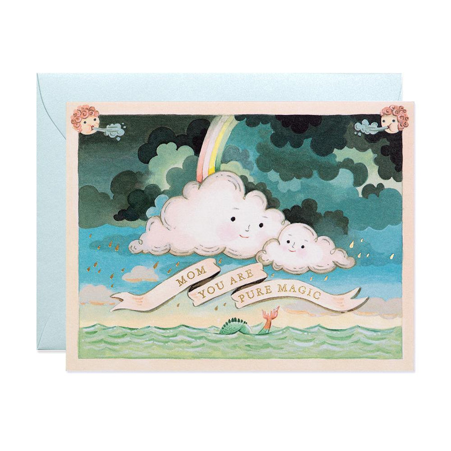 JooJoo Paper Card Mother's Day Clouds Card