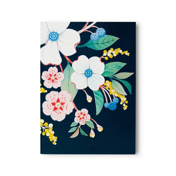JooJoo Paper Notepads Navy Floral Notepad