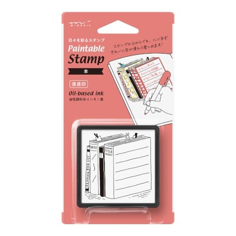 JPT America Stamps Paintable Stamp Pre-Inked Book