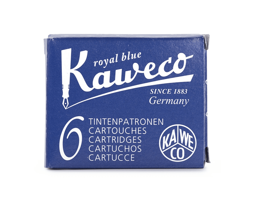 Kaweco Pen Royal Blue Kaweco Fountain Pen Ink Refills - 6 pack