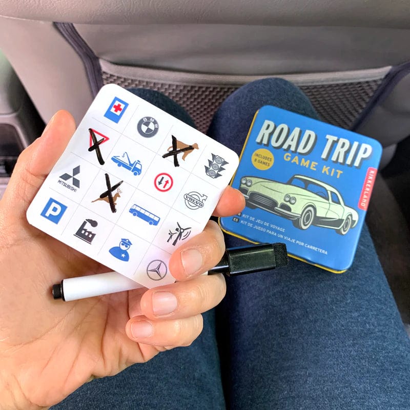 Kikkerland Games Road Trip Kit