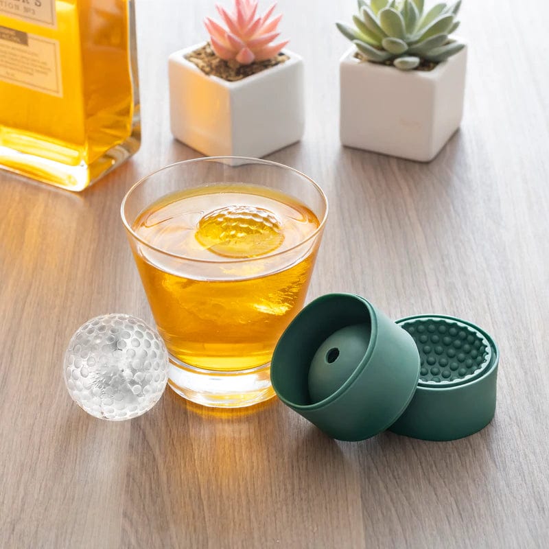 Kikkerland Kitchen Tool Golf Ball Ice Molds