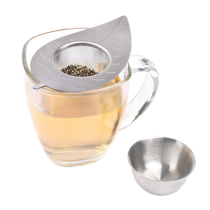 Kikkerland Kitchen Tool Leaf Tea Strainer