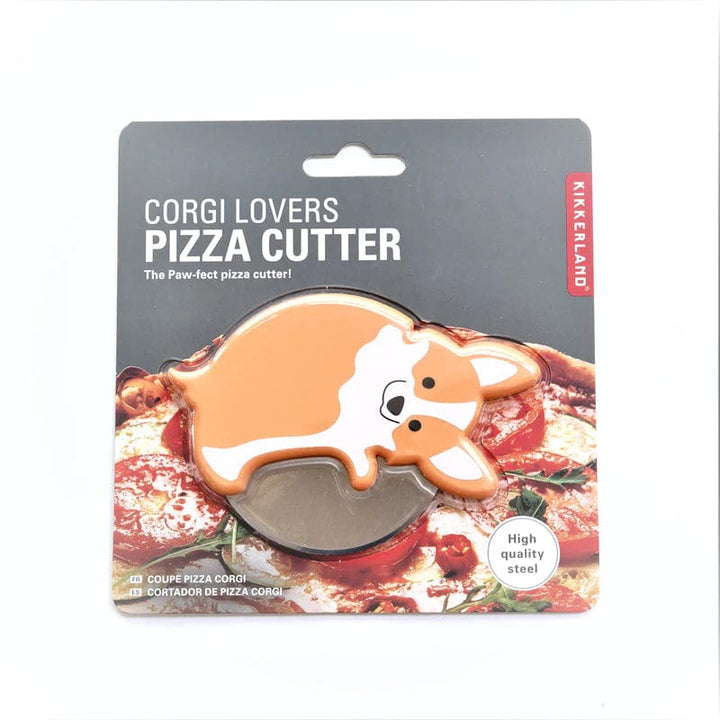 Kikkerland Kitchen Tools & Utensils Corgi Lovers Pizza Cutter