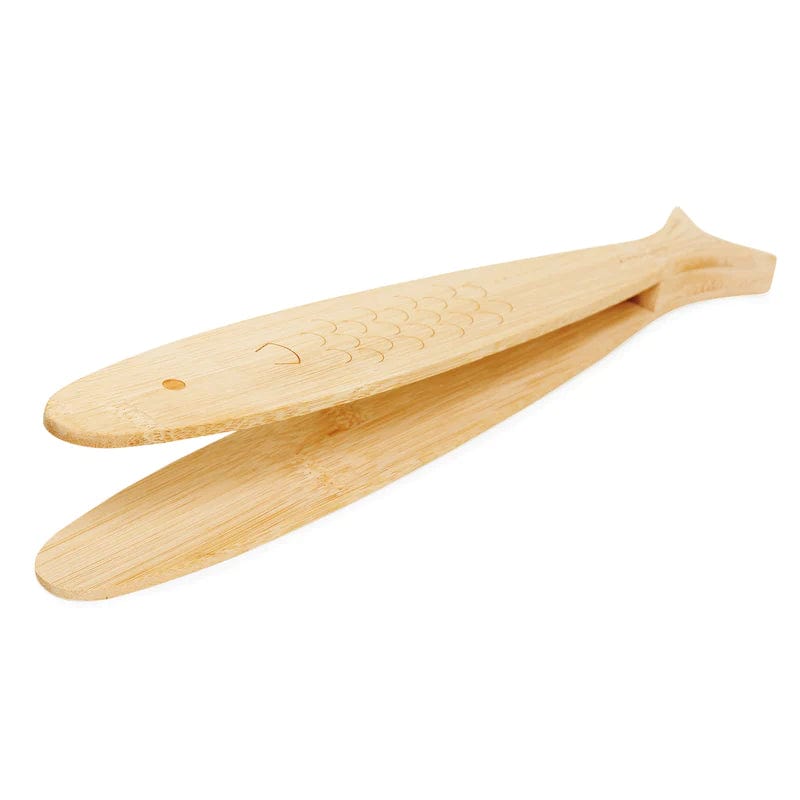 Kikkerland Kitchen Tools & Utensils Fish Tongs