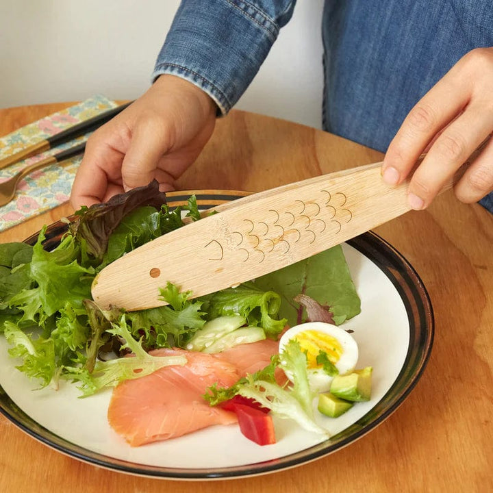 Kikkerland Kitchen Tools & Utensils Fish Tongs