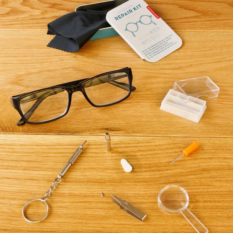 Kikkerland Travel Kit Eyeglass Repair Kit